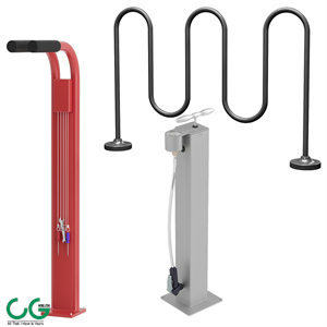Commercial Bike Rack Set 3
